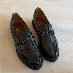 Franco Sarto Black Loafers for women